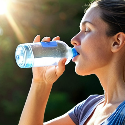 Home 23 **Pregnant woman drinking water.** Focus on hydration and health, show a clear water bottle and healthy choices around her. Consider soft, supportive lighting.